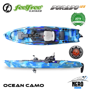 Feelfree Dorado 125 Overdrive Pedallı Ocean Camo