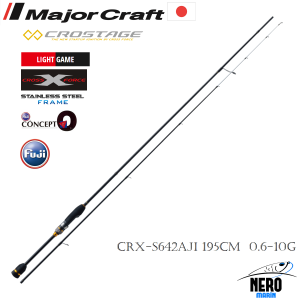 MC New Crostage CRX-S642AJI LRF Kamış Solid Uç 195cm 0.6-10g