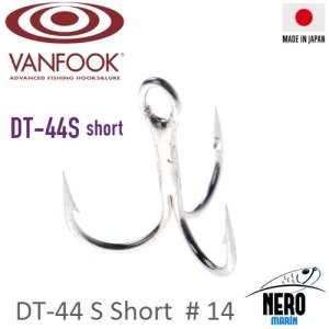 Vanfook 3' lü İğne DT-44S SHORT #14 (5 pcs./pack)