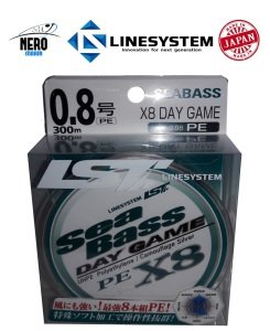 Linesystem Seabass Day Game X8 300mt. PE 0.8