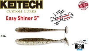 Keitech Easy Shiner 5'' #417 Gold Flash Minnow