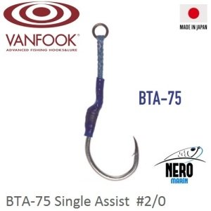 Vanfook Tekli Asist İğne BTA-75 #2/0 (2 pcs./pack)