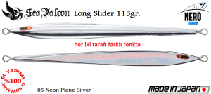 Long Slider 115 Gr.	05	Neon Plain Silver