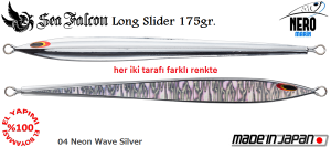 Long Slider 175 Gr.	04	Neon Wave Silver