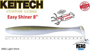 Keitech Easy Shiner 8'' #481 Light Hitch