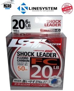 Linesystem Shock Leader FC 50mt. 20LB. 50 Mt.