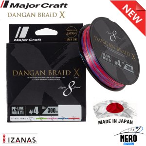 MC Dangan X Braid İp DBX8 PE 4.0 300 metre Multi Color