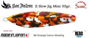 Sea Falcon Z Slow Mini Jig 35gr. 08 Orange Como