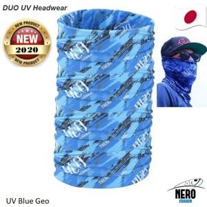 Duo UV Koruyucu Bandana / Boyunluk Blue Geo