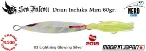 Sea Falcon Drain Inchiku Mini 60gr. 03 Yellow Octopus