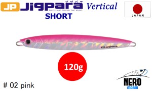 MC Jigpara Vertical Short JPV-120gr #02 Pink