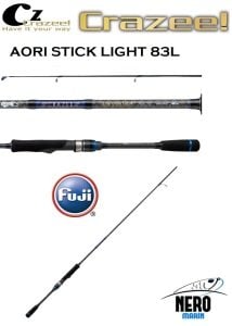 Crazee Aori Stick Light 83L 2.51mt./Max. 15gr.