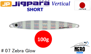 MC Jigpara Vertical Short JPV-100gr #07 Zebra Glow