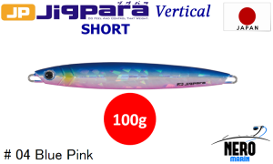 MC Jigpara Vertical Short JPV-100gr #04 Blue Pink