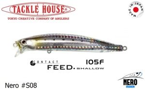 Tackle House Feed Shallow 105F #Nero S08