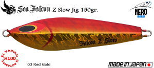 Z Slow Jig 150 Gr.	03	Red Gold