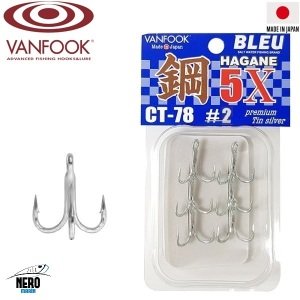 Vanfook 3' lü 5X Güçlü İğne CT-78 #2 (6 pcs./pack)