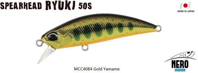 Spearhead Ryuki 50S  MCC4084 / Gold Yamame