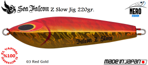 Z Slow Jig 220 Gr.	03	Red Gold