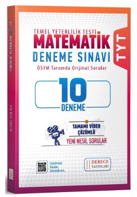 TYT Matematik 10 lu Deneme Sonuç Derece Yayınları