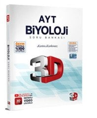 AYT Biyoloji 3D Soru Bankası 3D Yayınları