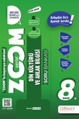 8.Sınıf Zoom Din Kültürü Ve Ahlak Bilgisi Soru Bankası 2022-2023 Günay Yayınları