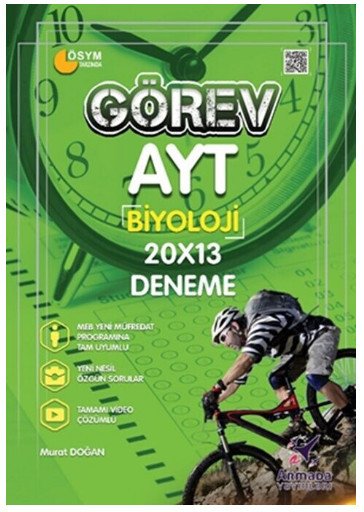 AYT Biyoloji Görev 20x13 Deneme Armada Yayınları