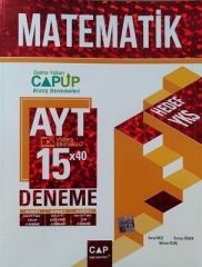 Çap Yayınları AYT Matematik 15 x 40 Up Deneme