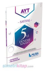 AYT Sayısal 5'li Deneme Sınavı Muba Yayınları