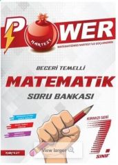Nartest Yayınları 7. Sınıf Matematik Kırmızı Power Soru Bankası