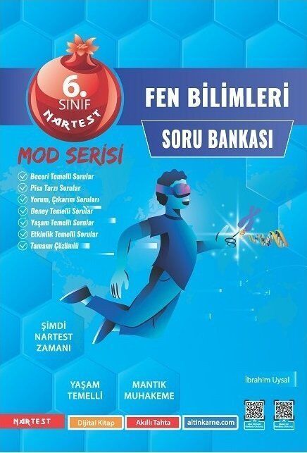 Nartest Yayınları 6. Sınıf Fen Bilimleri Mod Serisi