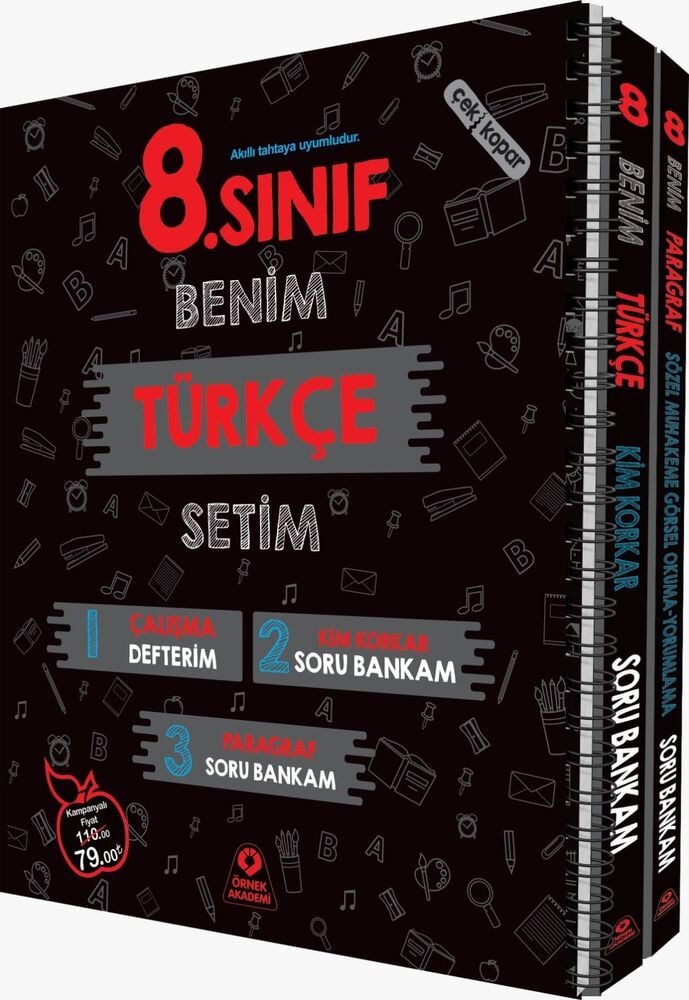 Örnek Akademi 8. Sınıf Benim Türkçe Setim