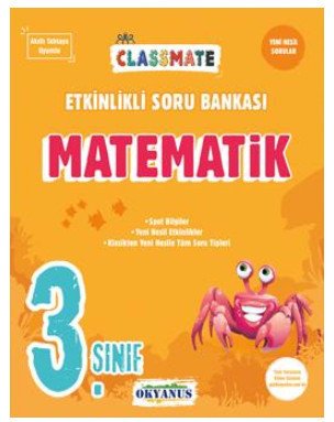 3.Sınıf Classmate Matematik Etkinlikli Soru Bankası Okyanus Yayınları