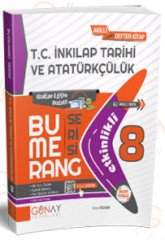 8.Sınıf İnkılap Tarihi ve Atatürkçülük Etkinlikli Bumerang Serisi Günay Yayınları