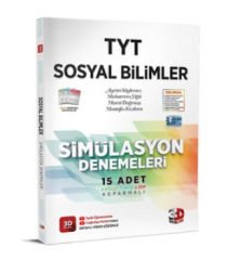 2023 TYT Sosyal Bilimler Tamamı Video Çözümlü Simülasyon Denemeleri 3D Yayınları