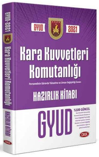 Kara Kuvvetleri Komutanlığı GYUD Hazırlık Kitabı  Data Yayınları