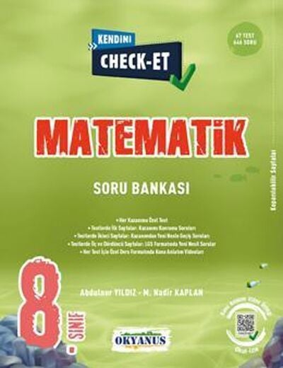 Okyanus 8. Sınıf Matematik Kendini Check Et Soru Bankası