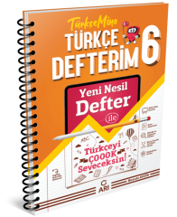 6. Sınıf Türkçemino Türkçe Defterim Arı Yayınları