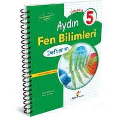 5. Sınıf Fen Bilimleri Defterim Aydın Yayınları