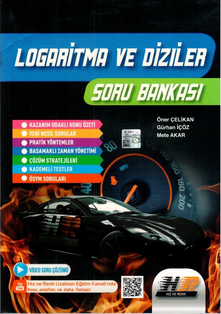 Hız ve Renk Logaritma ve Diziler Soru Bankası