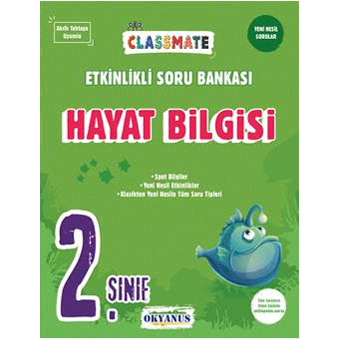 2.Sınıf Classmate Hayat Bilgisi Etkinlikli Soru Bankası