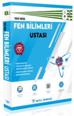 8.Sınıf Fen Bilimleri Ustası Mutlu Yayıncılık