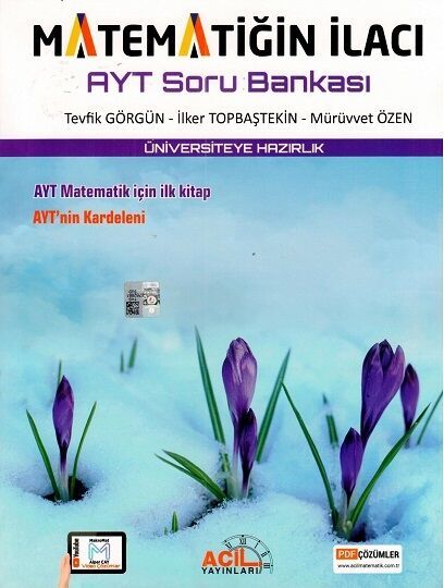 Acil Yayınları AYT Matematiğin İlacı Soru Bankası