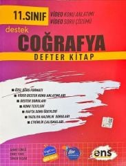 ENS Yayıncılık 11. Sınıf Coğrafya Defter Kitap