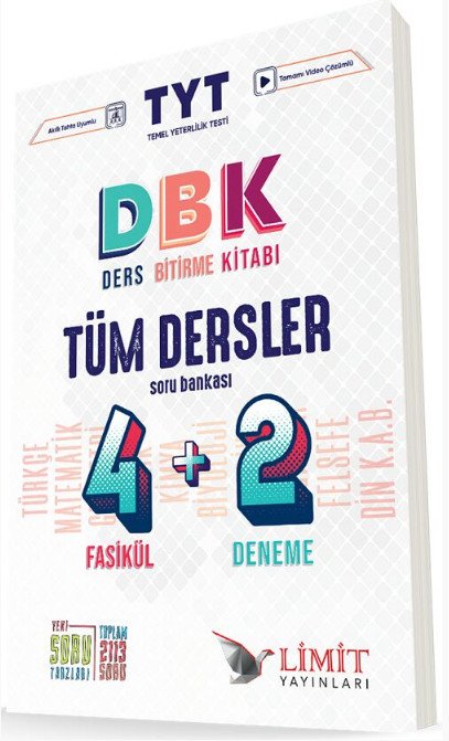 TYT Tüm Dersler 4+2 Soru Bankası Limit Yayınları