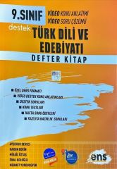 ENS Yayıncılık 9. Sınıf Edebiyat Defter Kitap