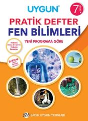 Sadık Uygun Yayınları 7. Sınıf Fen Bilimleri Pratik Defter