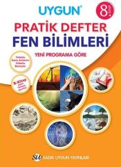 Sadık Uygun Yayınları 8. Sınıf Fen Bilimleri Pratik Defter