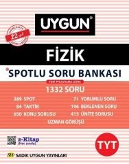 Sadık Uygun Yayınları TYT Fizik Spotlu Soru Bankası