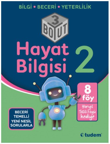 2.Sınıf Hayat Bilgisi 3 Boyut Soru Bankası Tudem Yayınları